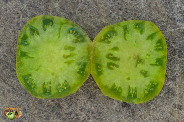 green pineapple buschtomate
